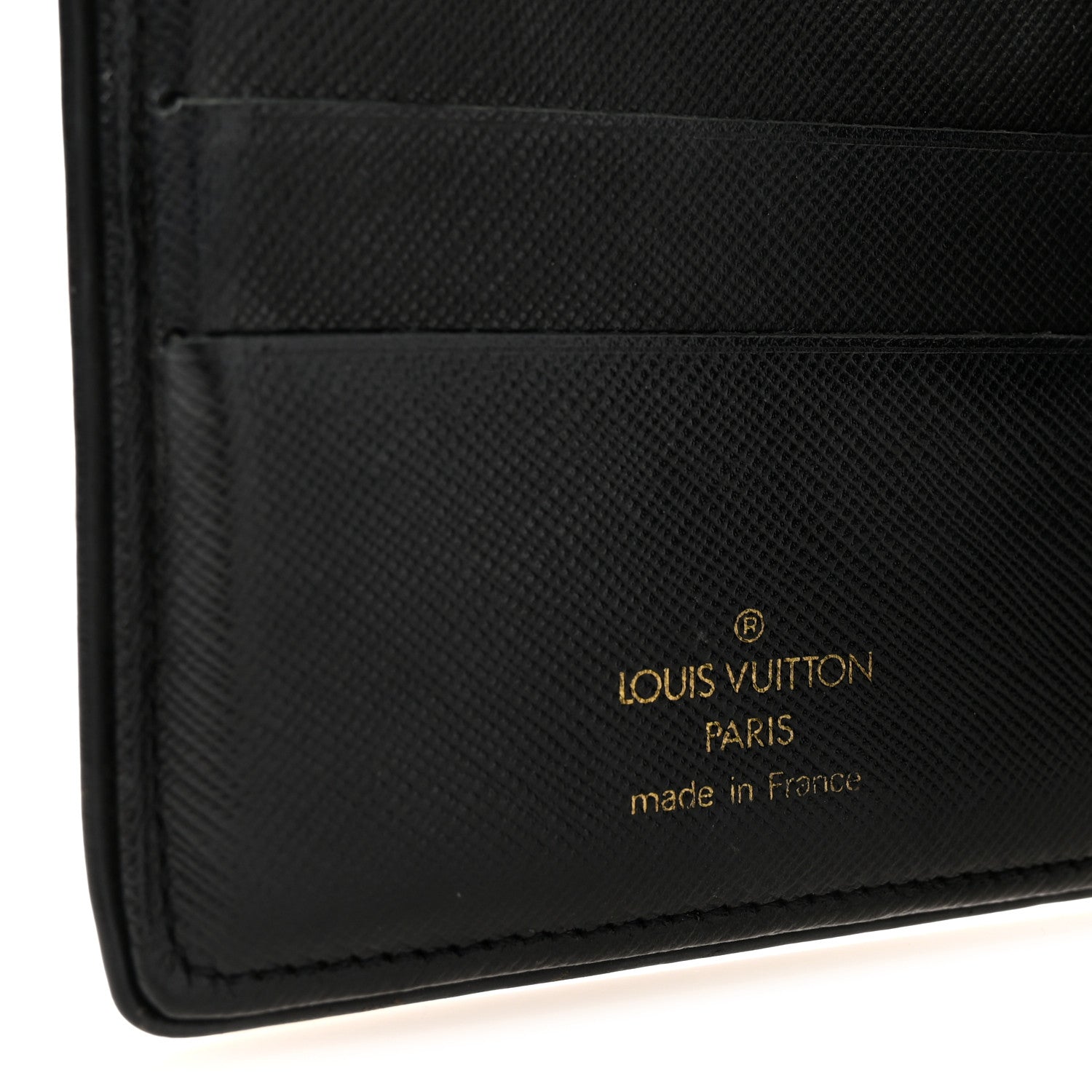 Louis Vuitton Mini Lin Compact Wallet Blue 6 of 6
