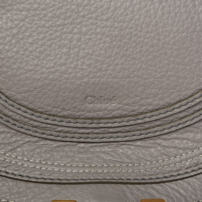 Chloe Calfskin Medium Marcie Round Crossbody Bag Cashmere Grey 11 of 11