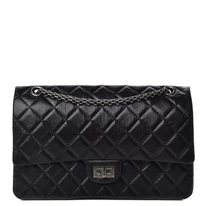 Chanel Aged Calfskin Quilted 2.55 Reissue 226 Flap Black 1 of 10