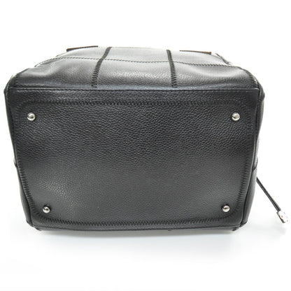 Chanel Caviar Square Stitched Small Handbag Black 4 of 9