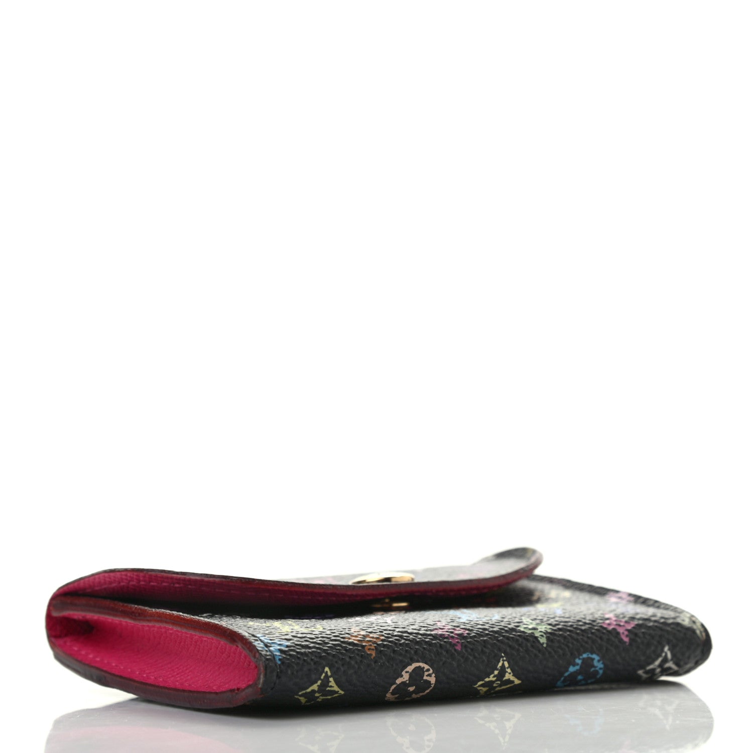 Louis Vuitton Monogram Multicolor Business Card Holder Black Grenade 4 of 10