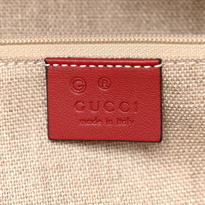 Gucci Soft Microguccissima Dome Satchel Red 6 of 10