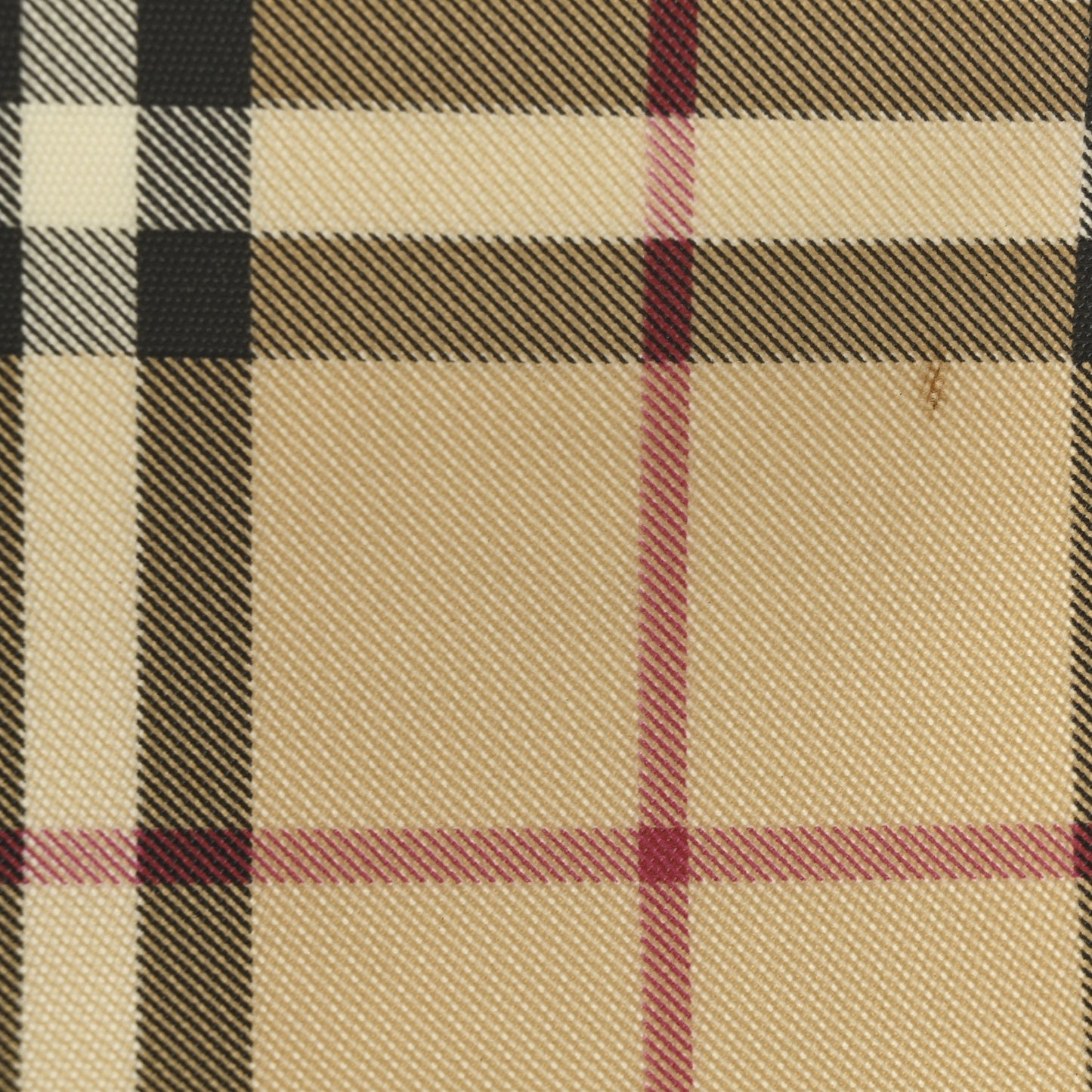 House Check Shoulder Bag Black