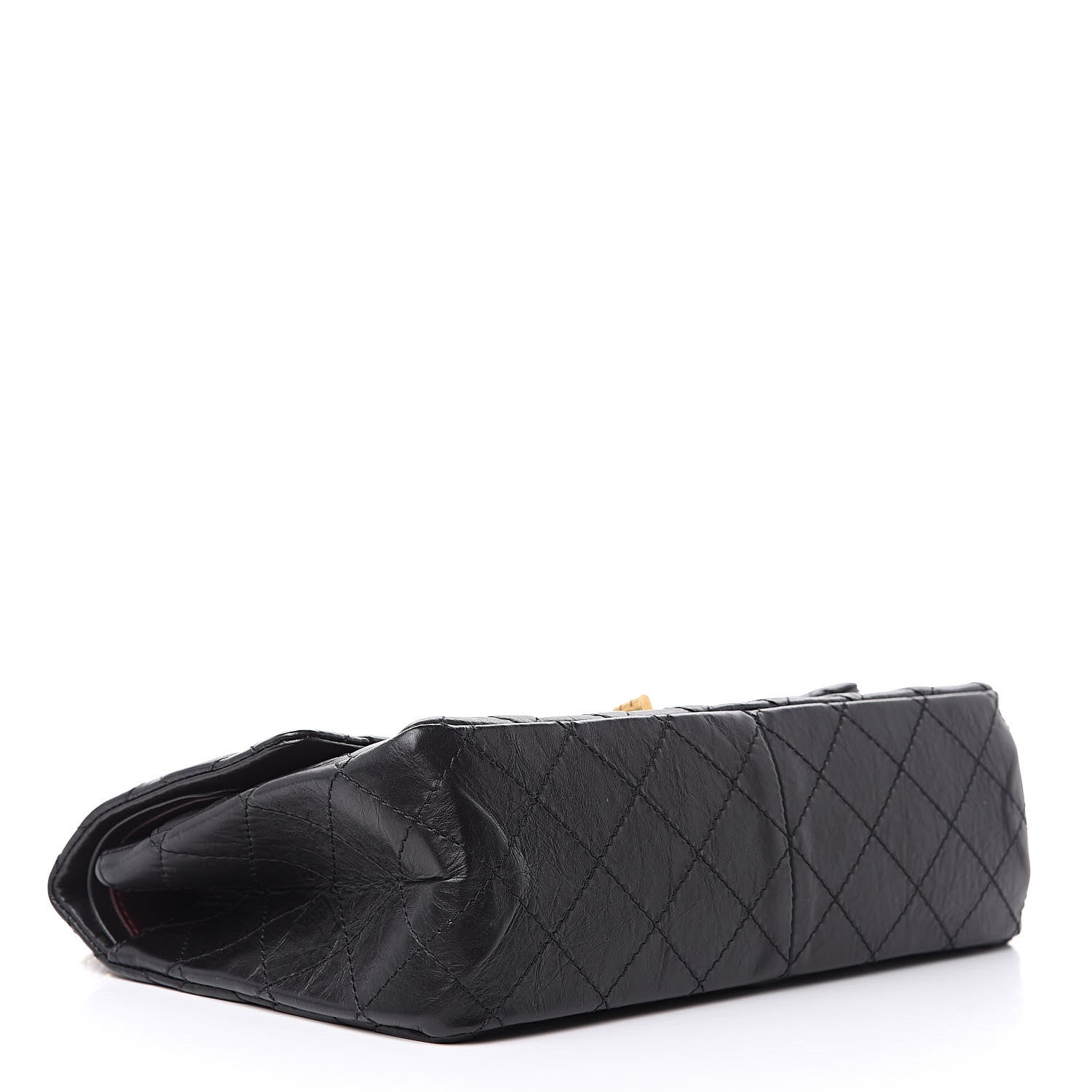 Chanel Aged Calfskin Quilted 2.55 Reissue 226 Flap Black 4 of 10