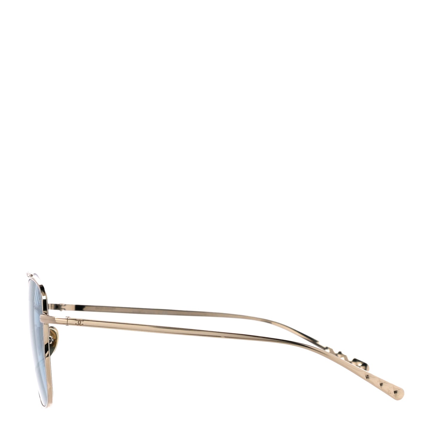 Metal Pilot Sunglasses 4256 Gold Blue