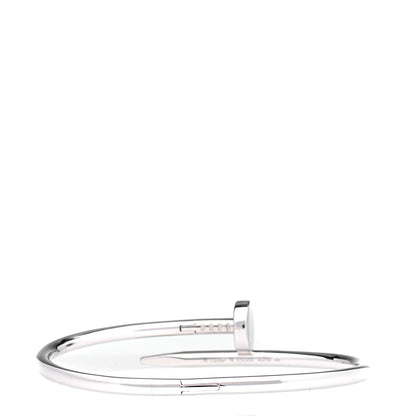 Cartier 18K White Gold Juste Un Clou Bracelet 18 3 of 6