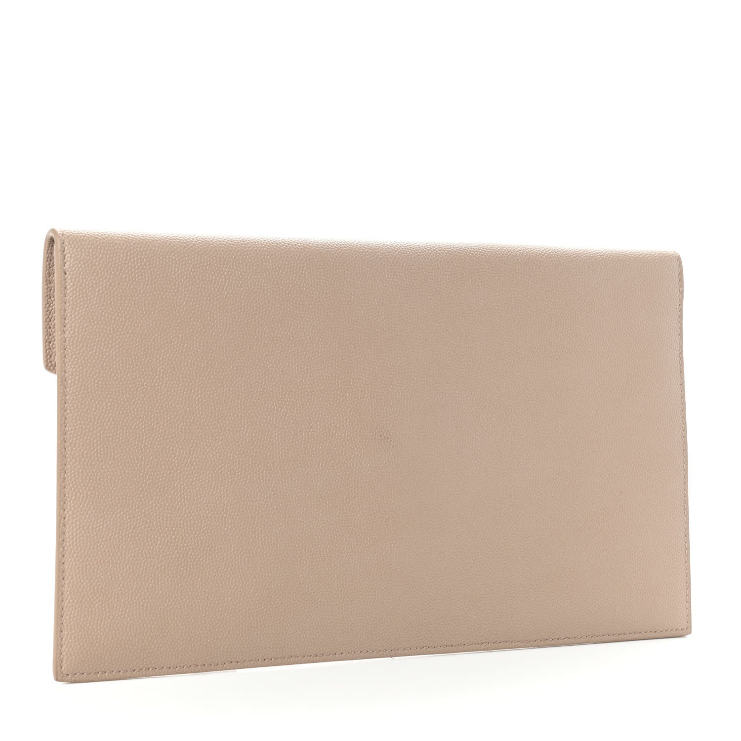 Saint Laurent Grain De Poudre Uptown Pouch Dark Beige 3 of 6