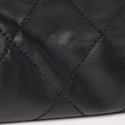Chanel Coated Canvas Paris Biarritz Hobo Black 10 of 10