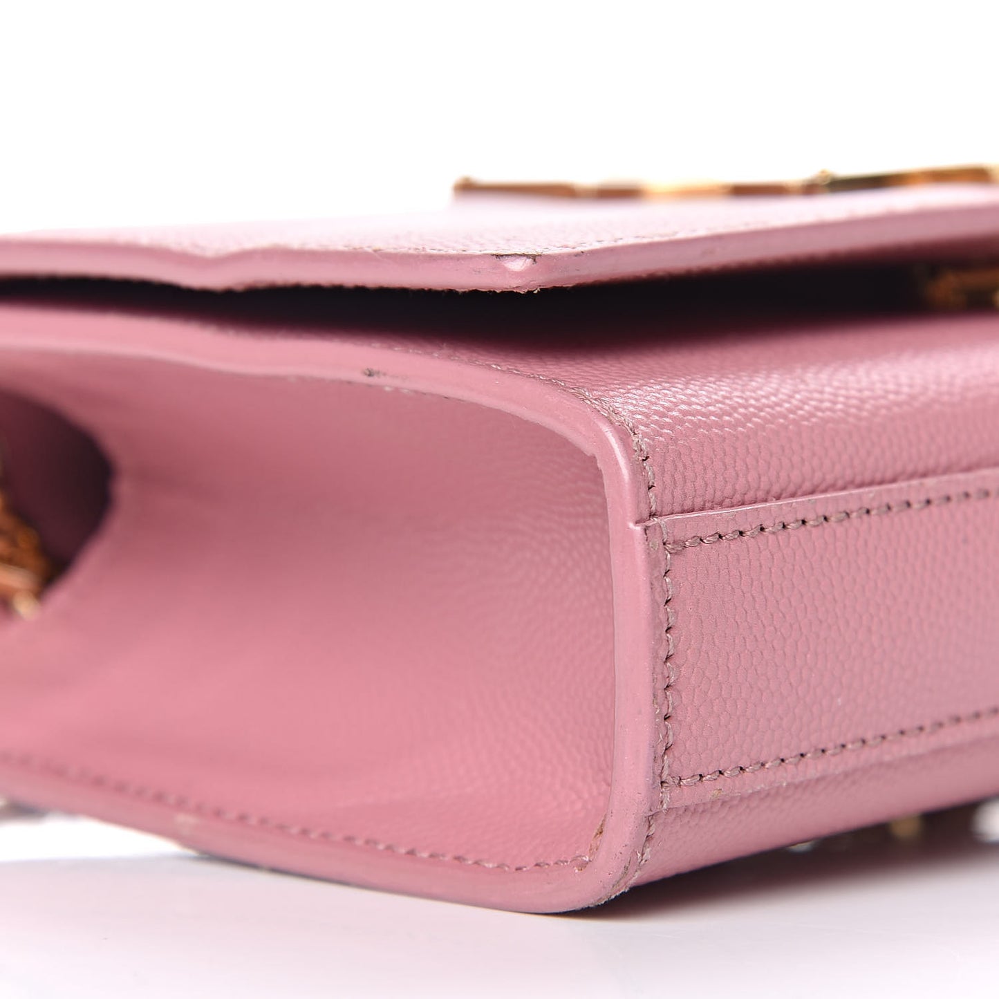 Grain De Poudre Small Classic Monogram Kate Satchel Old Rose