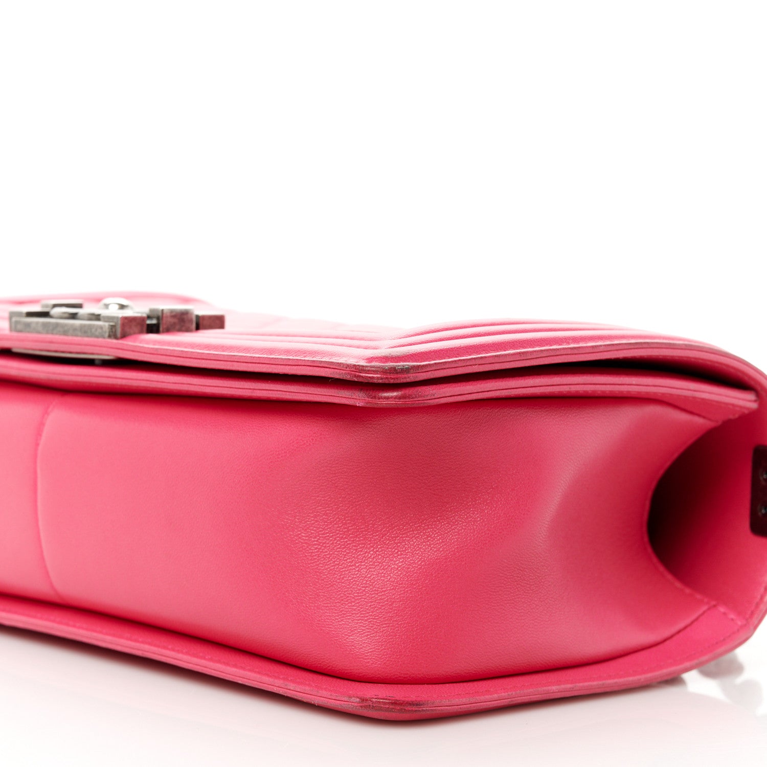 Chanel Calfskin Quilted Medium Boy Flap Pink 10 of 14