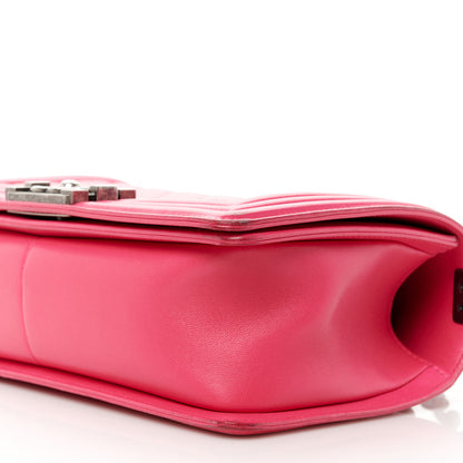 Chanel Calfskin Quilted Medium Boy Flap Pink 10 of 14