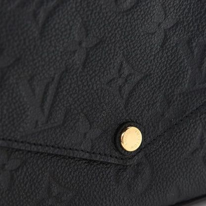 Louis Vuitton Empreinte Pochette Felicie Chain Wallet Black 10 of 10