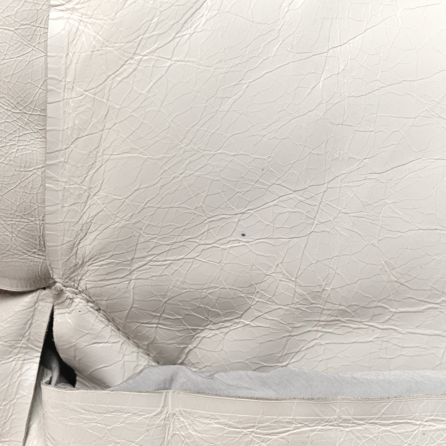 Bottega Veneta Lambskin Intrecciato The Squash Padded Tote Chalk 14 of 21