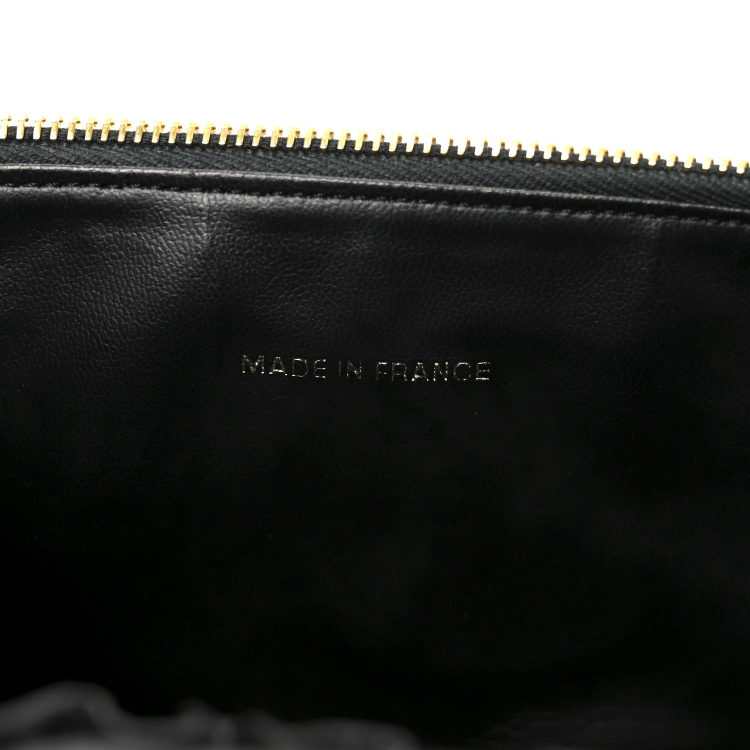 Chanel Caviar Vanity Cosmetic Case Black 7 of 11