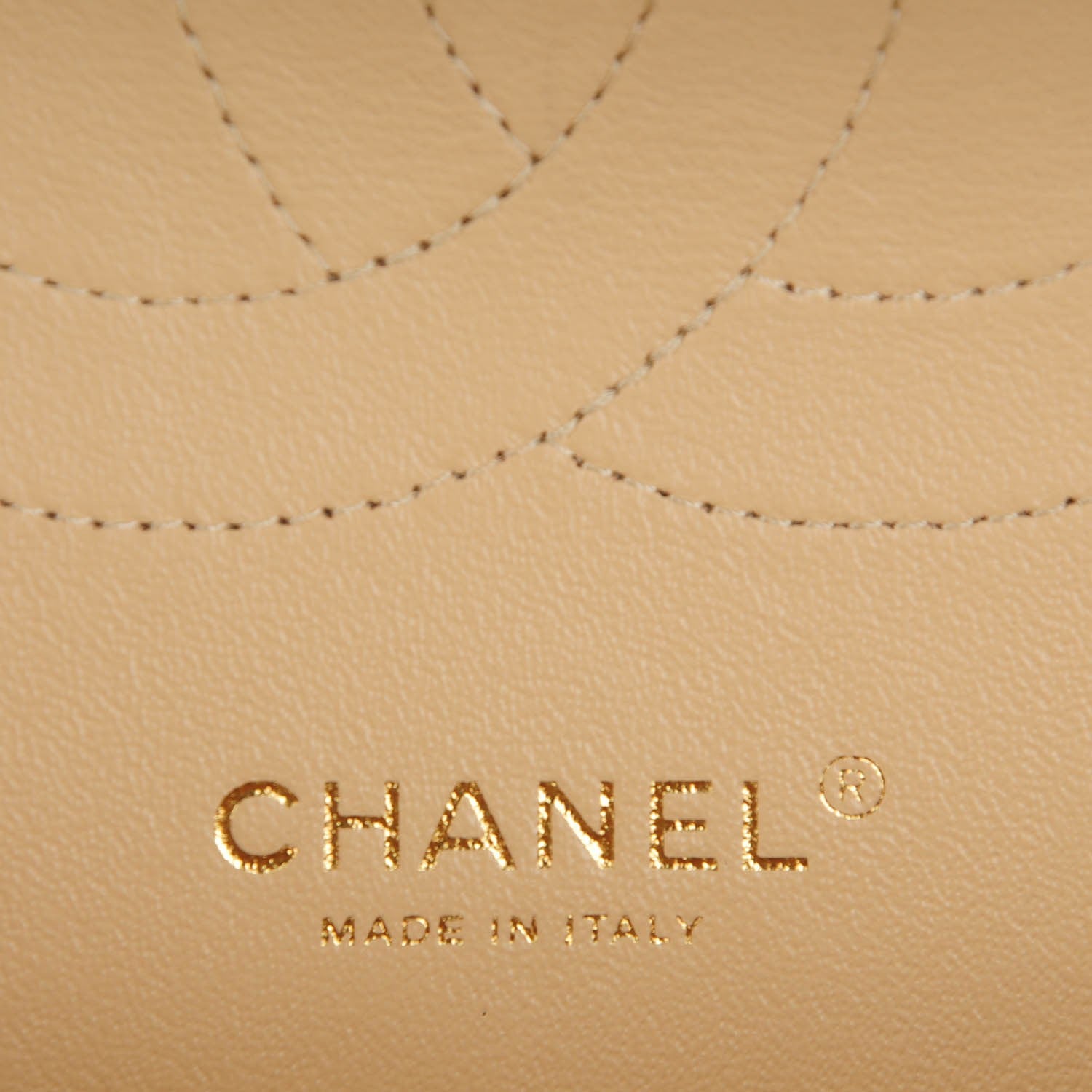 Chanel Caviar Quilted Jumbo Double Flap Beige Clair 7 of 9