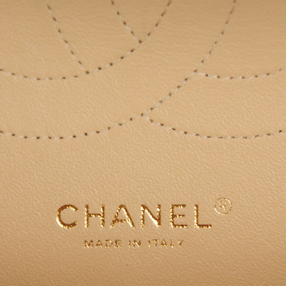 Chanel Caviar Quilted Jumbo Double Flap Beige Clair 7 of 9