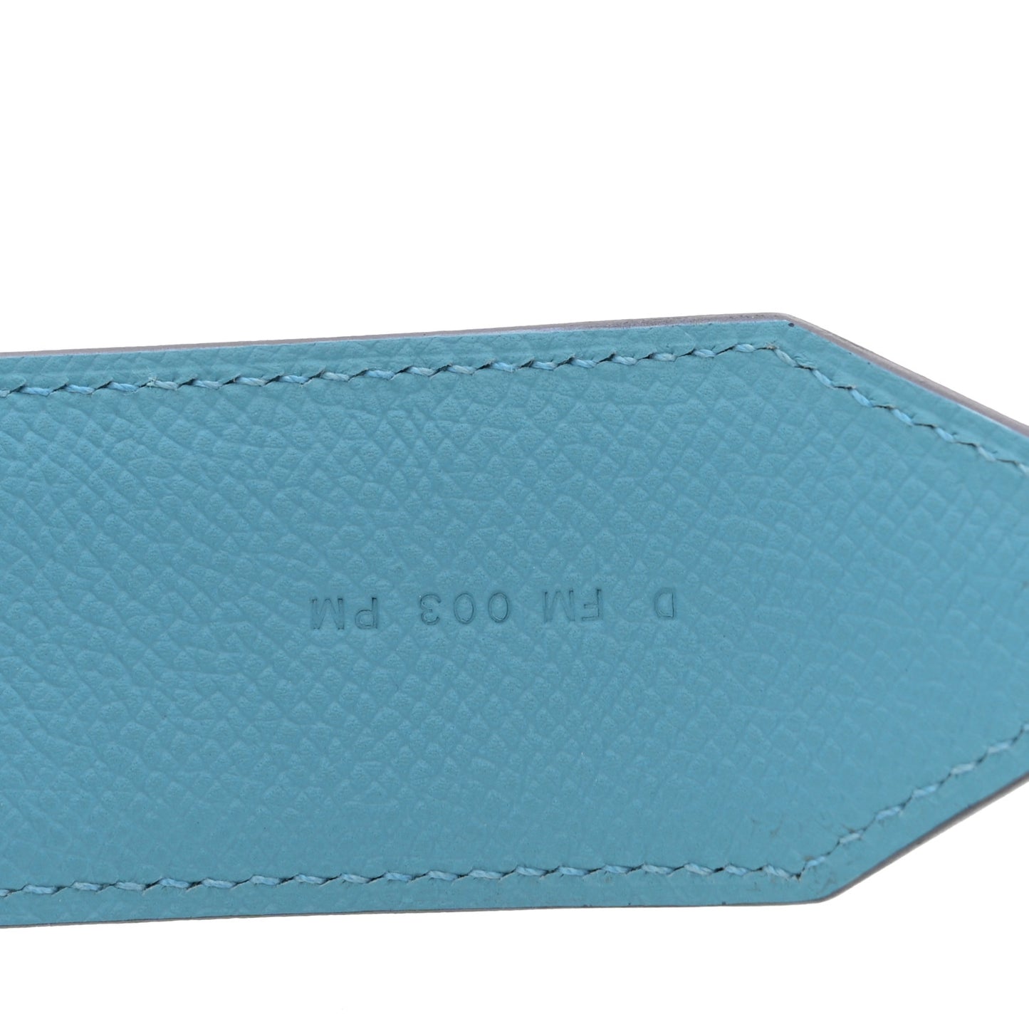 Epsom 40mm Hexagone Tressage Shoulder Strap Bleu De Nord Rouge De Coeur Gold