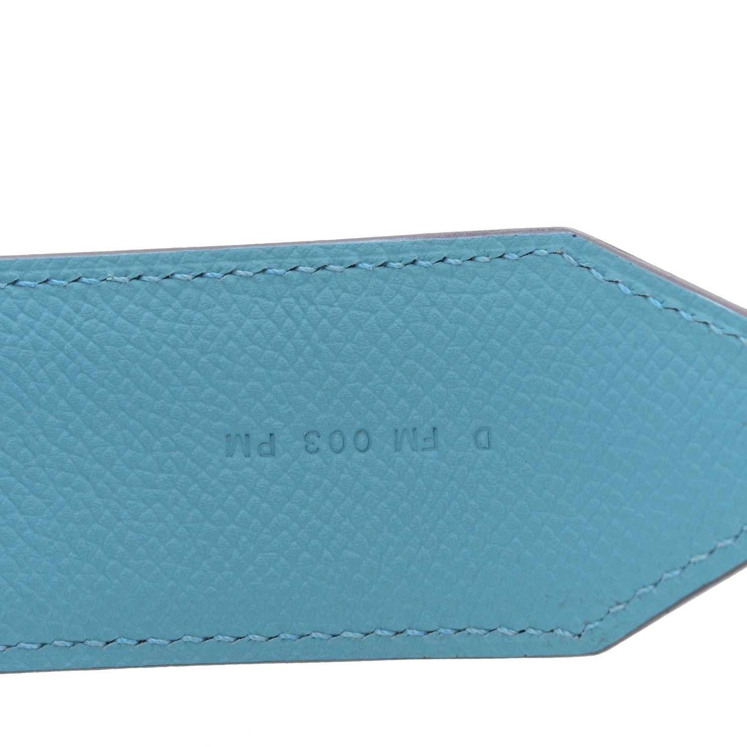 Hermes Epsom 40mm Hexagone Tressage Shoulder Strap Bleu De Nord Rouge De Coeur Gold 4 of 4