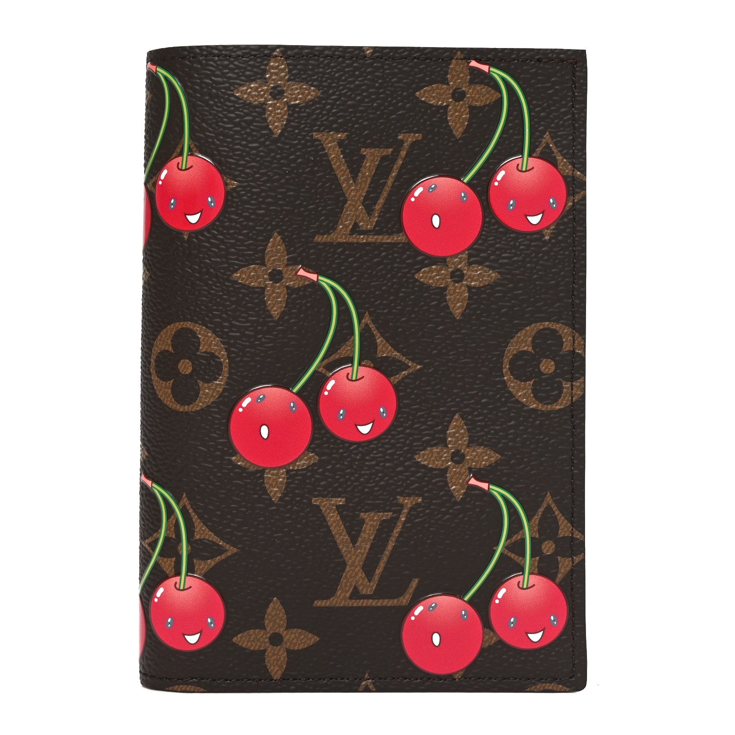 Louis Vuitton LV X TM Monogram Cerises Passport Cover 1 of 7