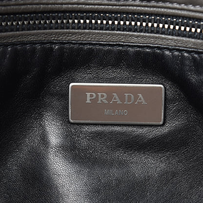 Prada Nappa Bomber Sound Flap Shoulder Bag Ardesia 6 of 11