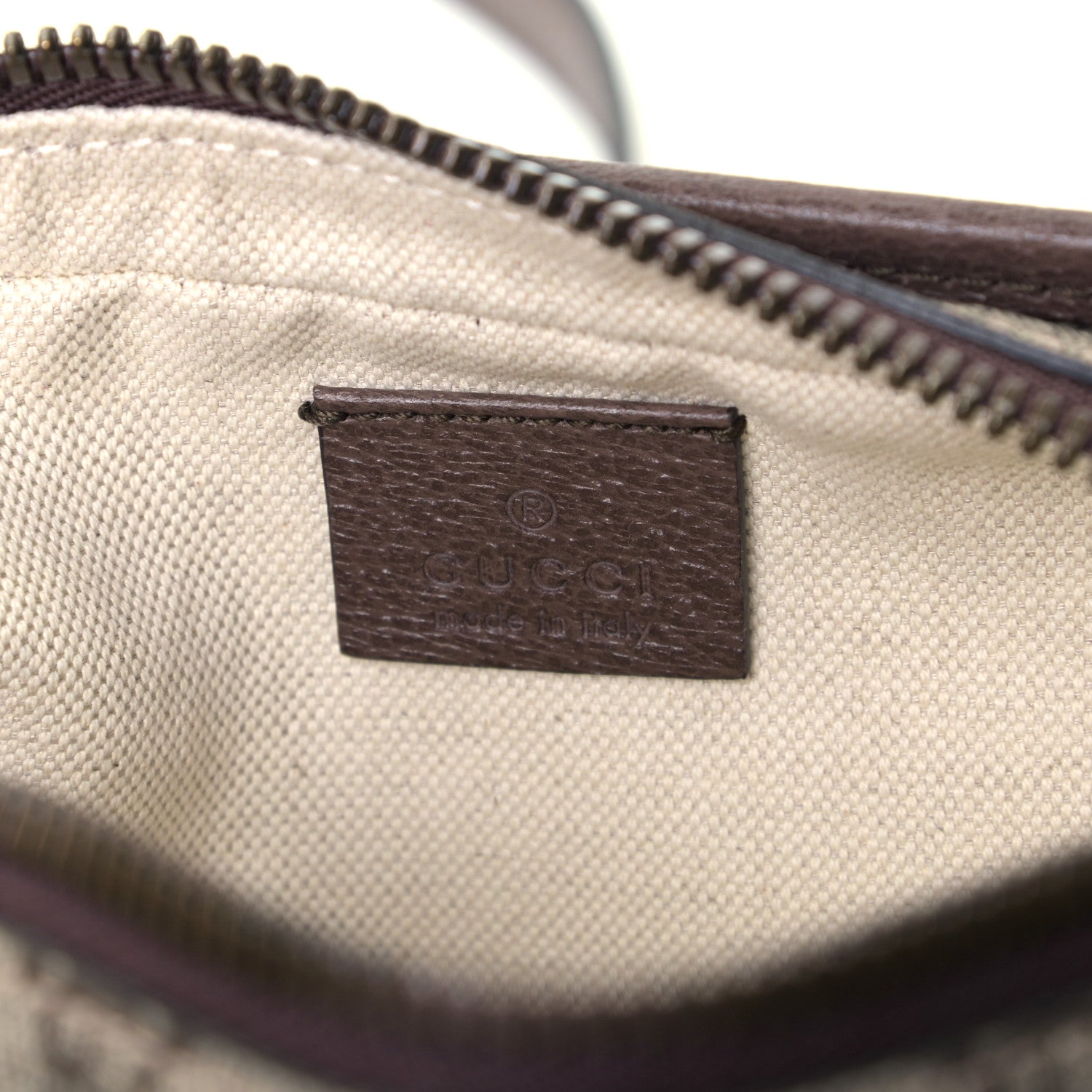 Gucci GG Supreme Monogram Web Ophidia Crossbody Bag Beige New Acero 4 of 5