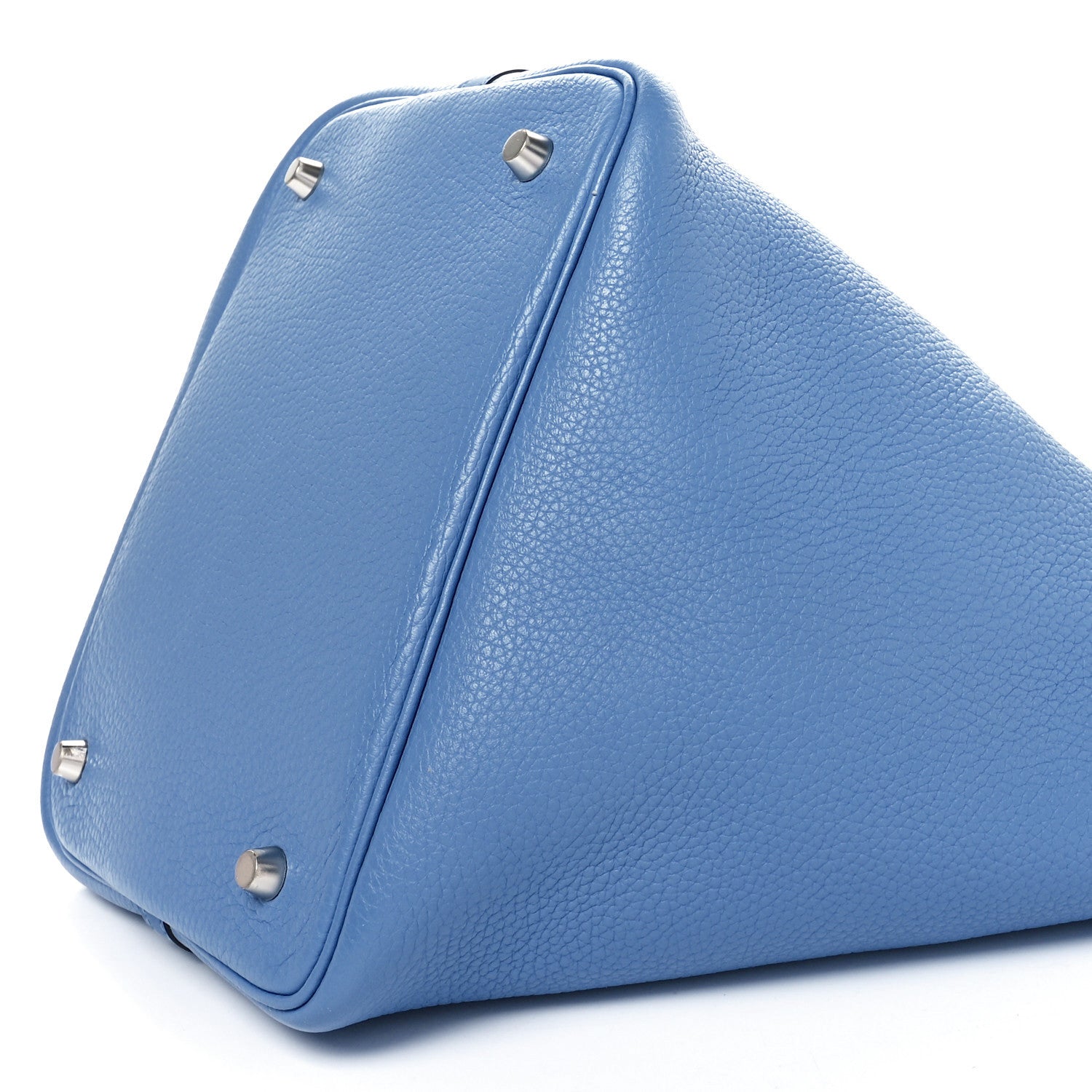 Hermes Taurillon Clemence Swift Picotin Lock 22 MM Bleu Paradis 10 of 10