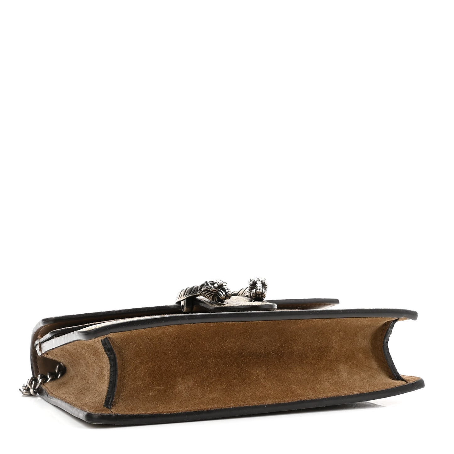 GG Supreme Monogram Super Mini Dionysus Shoulder Bag Taupe
