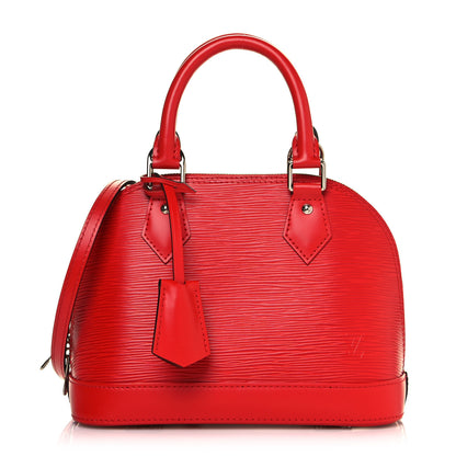 Louis Vuitton Epi Alma BB Coquelicot 1 of 12
