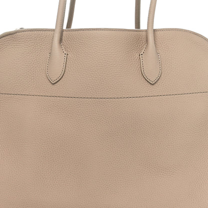 The Row Matte Grained Calfskin Soft Margaux 17 Dark Taupe 7 of 9