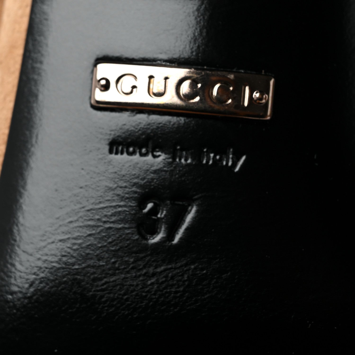 Gucci Suede Fringe Becky High Heel Sandals 37 Sand 6 of 7