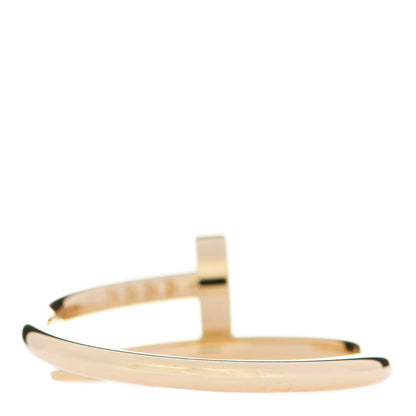 Cartier 18K Yellow Gold Small Juste Un Clou Ring 53 6.25 3 of 5