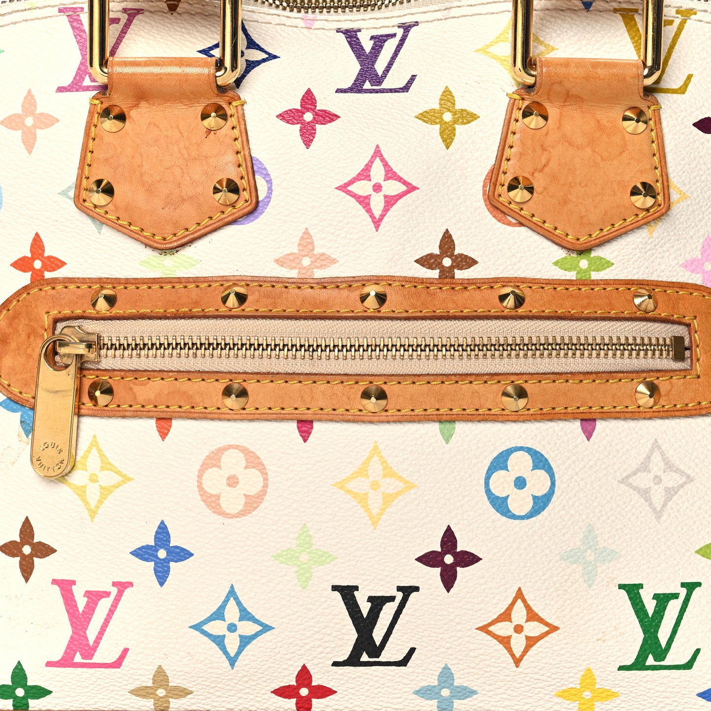 Monogram Multicolor Alma White