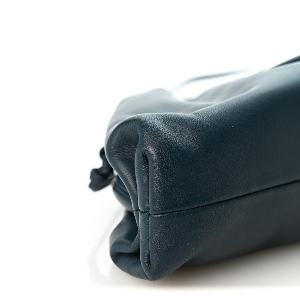 Butter Calfskin The Mini Pouch Deep Blue