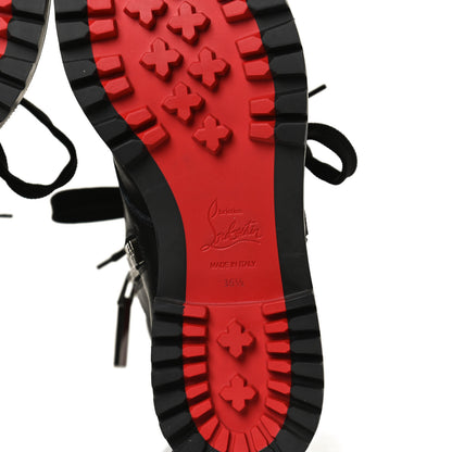 Christian Louboutin Calfskin Quilted En Hiver Boots 36.5 Black 8 of 9