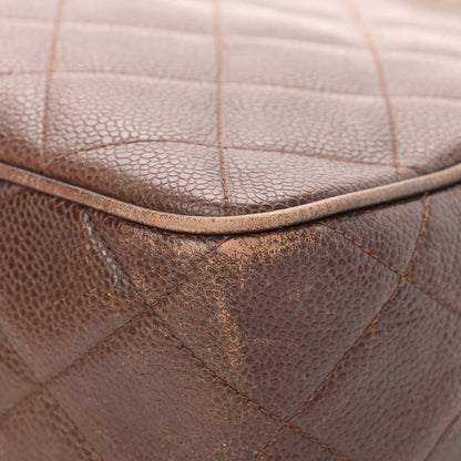 Chanel Caviar Quilted Camera Case Brown 11 of 25