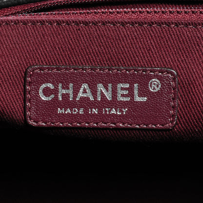 Chanel Iridescent Grained Calfskin Globe Trotter Vanity Case Black 7 of 7