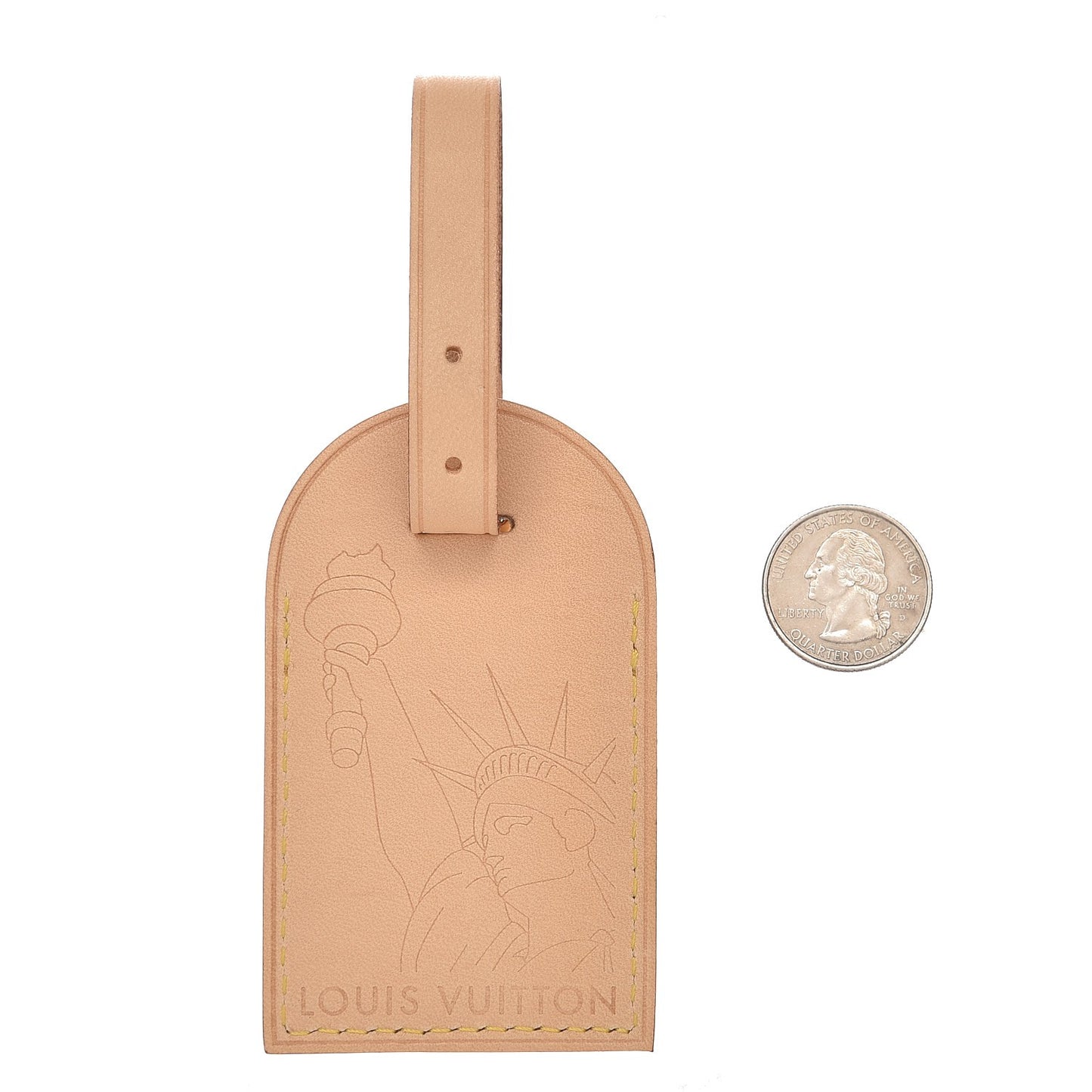 Statue of Liberty VVV Vachetta Luggage Tag