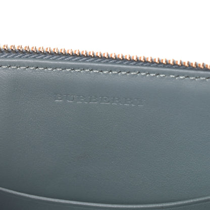 Burberry Haymarket Check Derby Peyton Crossbody Clutch Bag Eucalyptus Green 6 of 8