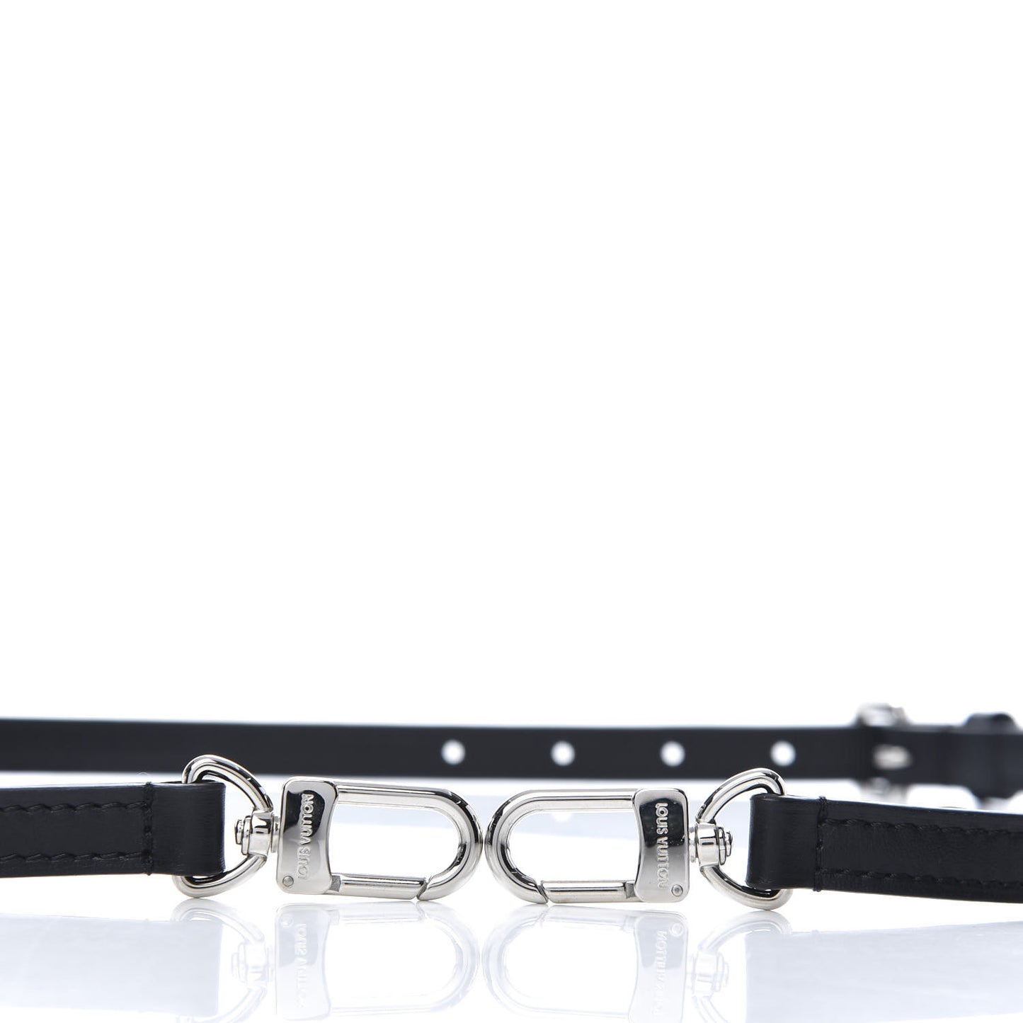Calfskin 16mm Adjustable Shoulder Strap Black