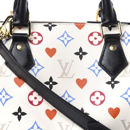 Louis Vuitton Game On Speedy Bandouliere 25 White 10 of 10