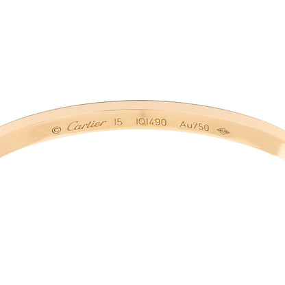 Cartier 18K Yellow Gold Small LOVE Bracelet 15 6 of 6