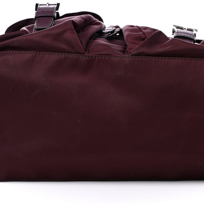 Prada Tessuto Nylon Vela Medium Backpack Bordeaux 10 of 14