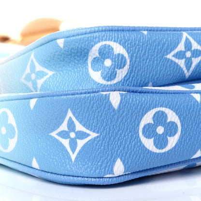 Louis Vuitton Monogram Giant By The Pool Multi Pochette Accessories Blue 9 of 14