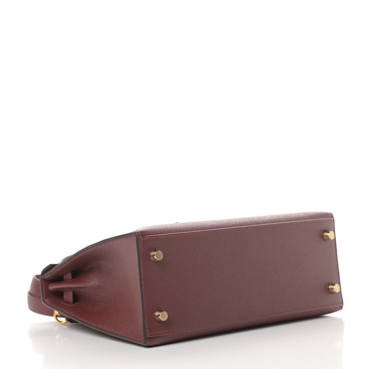 Hermes Epsom Kelly Sellier 25 Rouge H 4 of 11