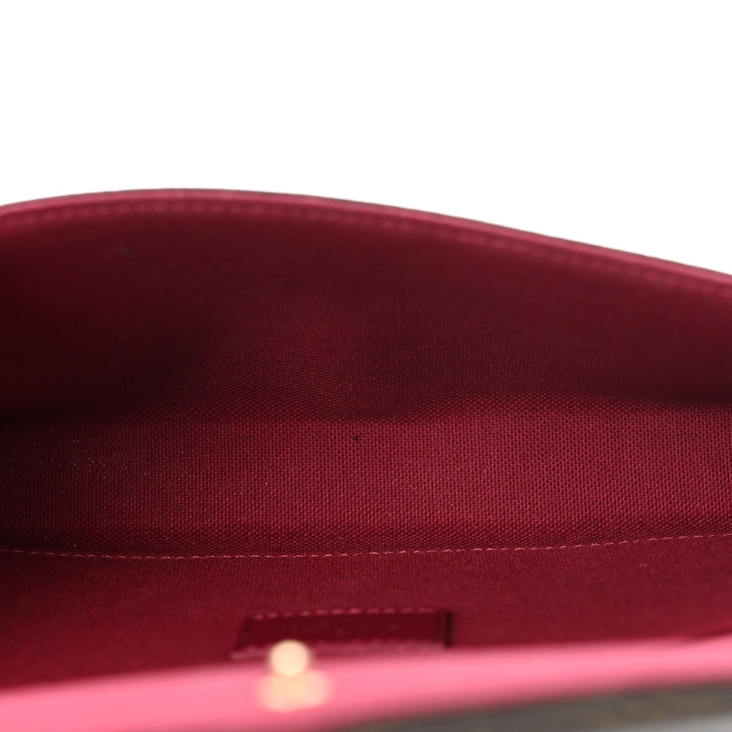 Louis Vuitton Monogram Pochette Felicie Chain Wallet Fuchsia 5 of 6