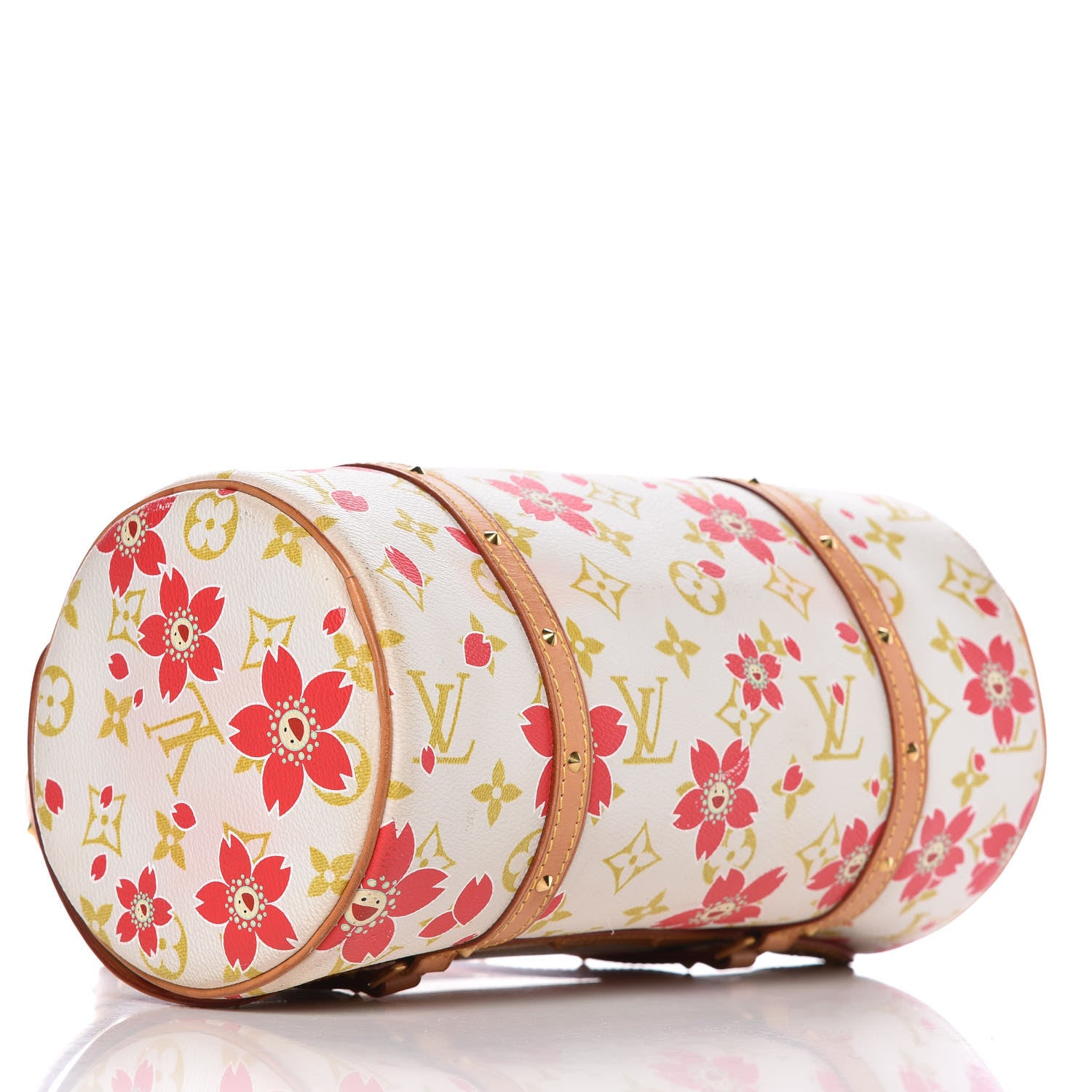 Louis Vuitton Monogram Cherry Blossom Papillon Red Creme 4 of 15