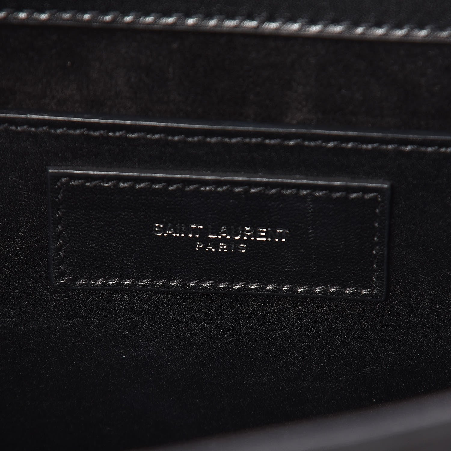 Saint Laurent Calfskin Studded Medium Betty Black 6 of 15