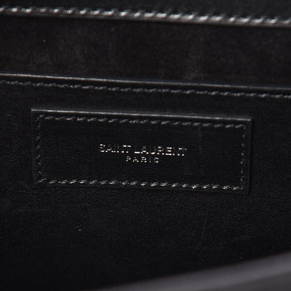 Saint Laurent Calfskin Studded Medium Betty Black 6 of 15