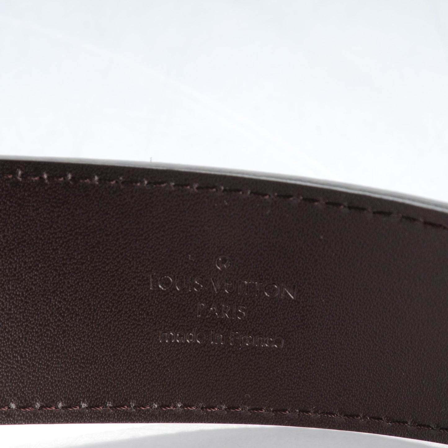 Damier Ebene LV Initiales Belt 90 36
