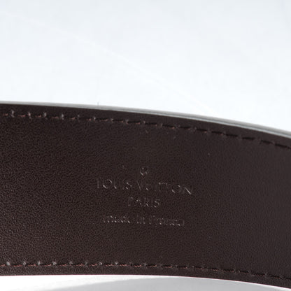 Louis Vuitton Damier Ebene LV Initiales Belt 90 36 4 of 8
